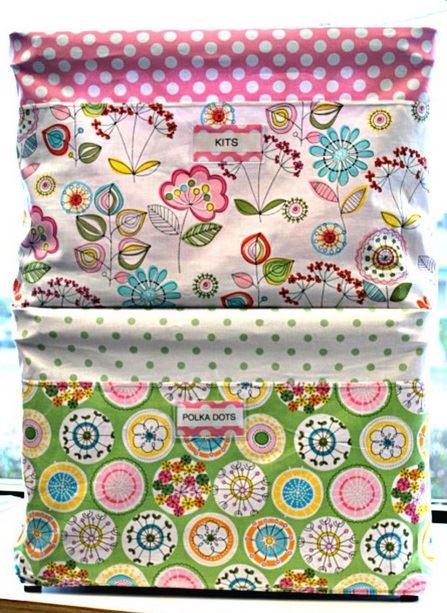 Even small pieces of fabrics are suitable for these projects!