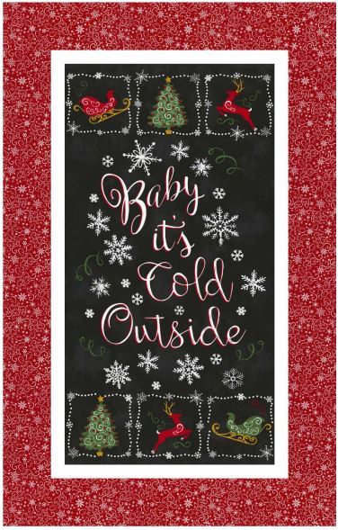 Baby It’s Cold Outside – Wall Hanging