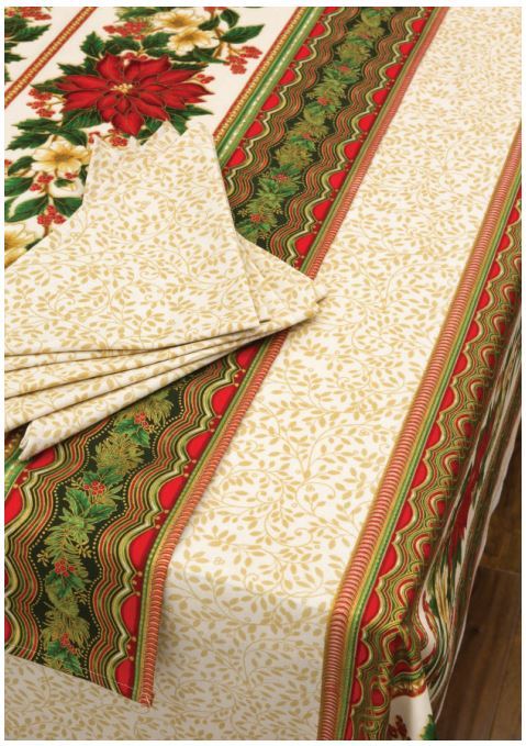 Table Cloth, Table Runner and Napkins 2