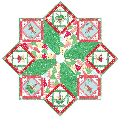 Hollywood pixie tree skirt