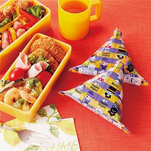 Halloween bento box Onigiri food wrapping papers