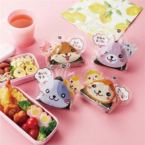 animal bento box Onigiri food wrapping papers