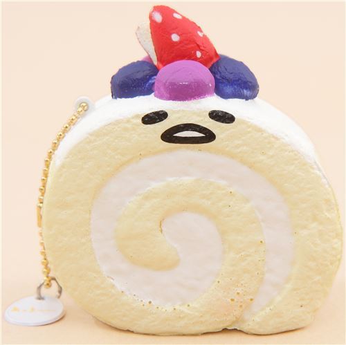 slow rising Gudetama roll cake squishy by Sanrio