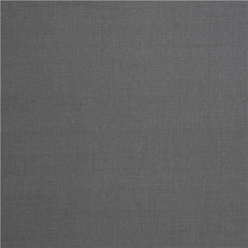 solid dark grey fabric Robert Kaufman USA Graphite
