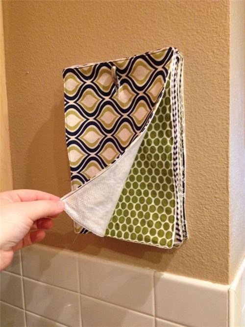 These are handy kitchen towels! Courtesy of makezone.com