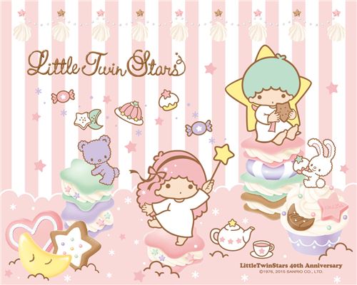 Check out all the cute drawings on this wallpaper!