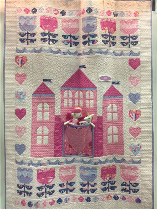 An adorable Moda quilt