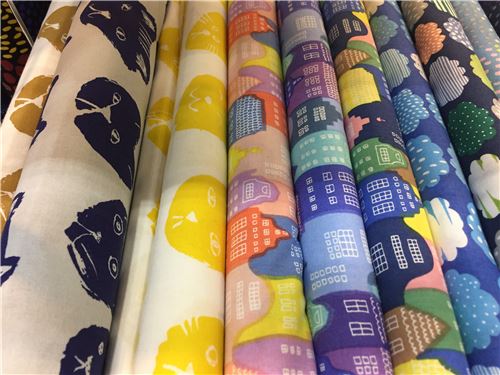 Colorful fabrics