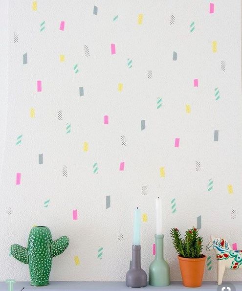 You can do this with just a little washi tape! Image from domino.com
