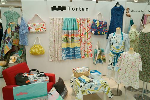 Törten items on display