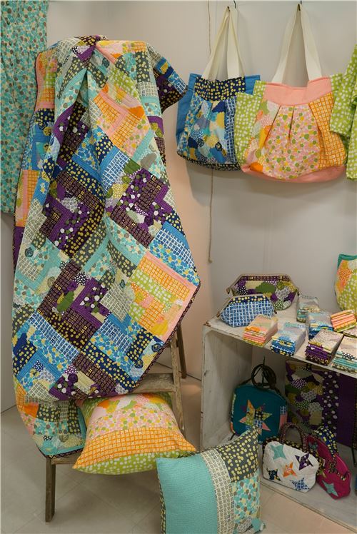 What a great blanket made of Irome fabrics!